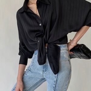Commense Charlotte Oversized Button Up  Shirt